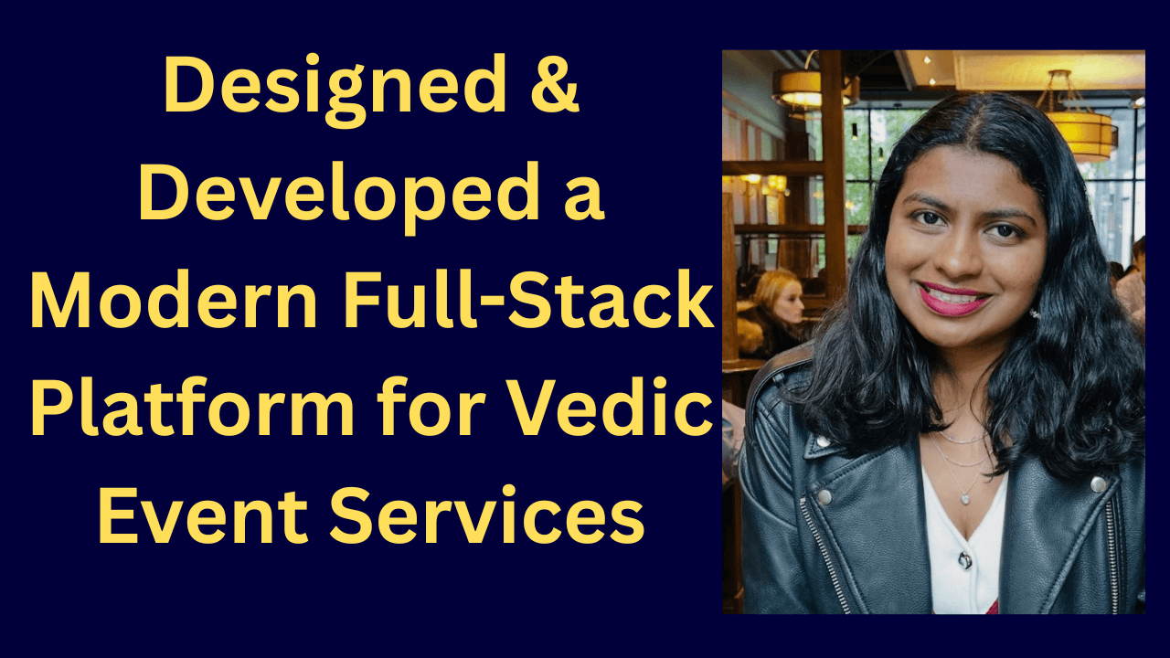 Ganga Aarti Wedding Events – Full-Stack Service Platform
